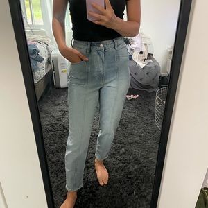 H & M size 4 high waisted mom jean